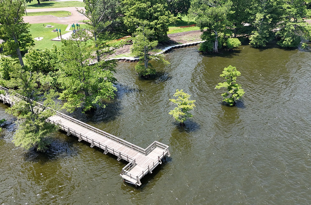 Reelfoot Lake Stabilization – Reelfoot Lake State Park (Blue Bank), Lake County, Tennessee